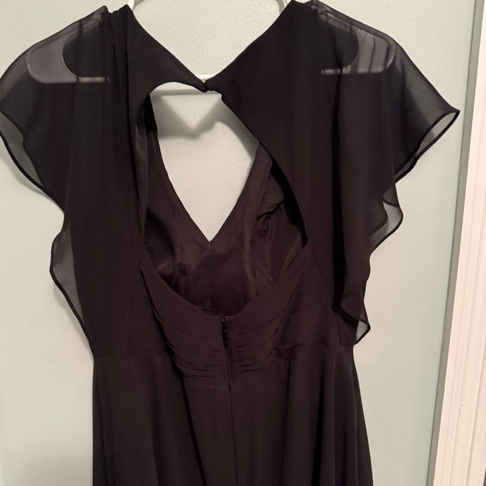 Azazie Black Wedding Dress - Picture 5 of 12